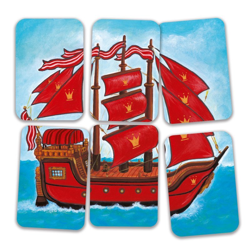 DJECO - Kortų žaidimas - Piratų ataka - LE KUKU