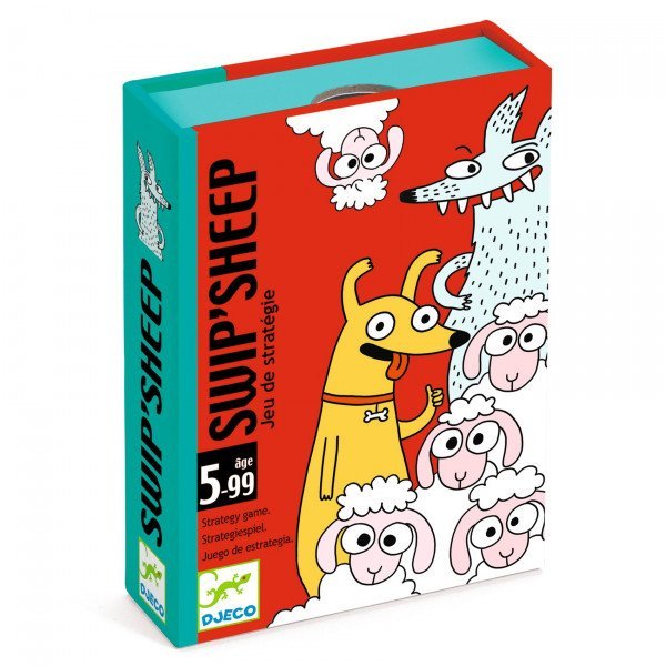 DJECO - Kortų žaidimas - Swip'Sheep - LE KUKU