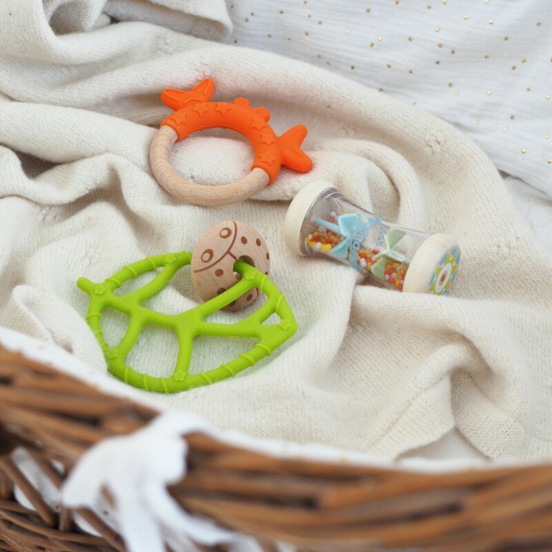 Djeco lavinamasis rinkinys kūdikiui - Baby White - LE KUKU