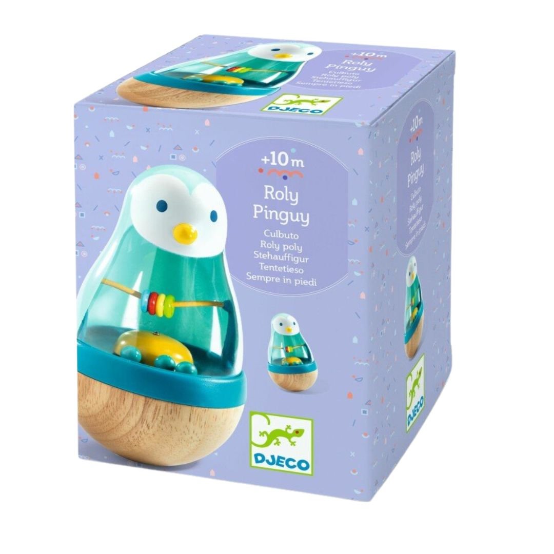 Djeco - linguojantis žaisliukas - Pingvinukas Pingui - LE KUKU