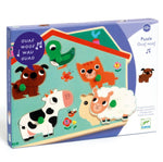 DJECO - Mažųjų garsinė dėlionė - Ouaf woof - LE KUKU