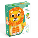 DJECO - Mediniai magnetai ir metalinė dėžutė - Animals - LE KUKU