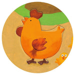 DJECO - Milžiniška dėlionė - Ferma (12 + 8 det.) - LE KUKU