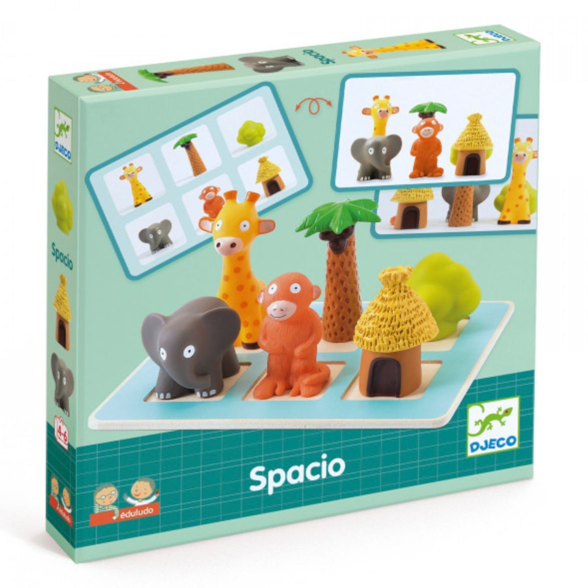 DJECO – Mokomasis žaidimas - Eduludo - Spacio Eduludo - LE KUKU