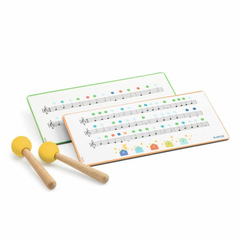 Djeco - muzikinis instrumentas - Metalinis būgnas - LE KUKU