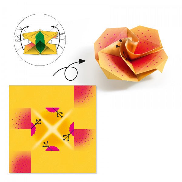 Djeco origami rinkinys - Atogrąžos - LE KUKU