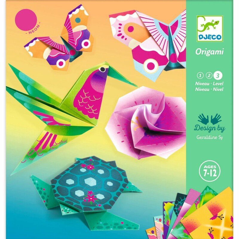 Djeco origami rinkinys - Atogrąžos - LE KUKU
