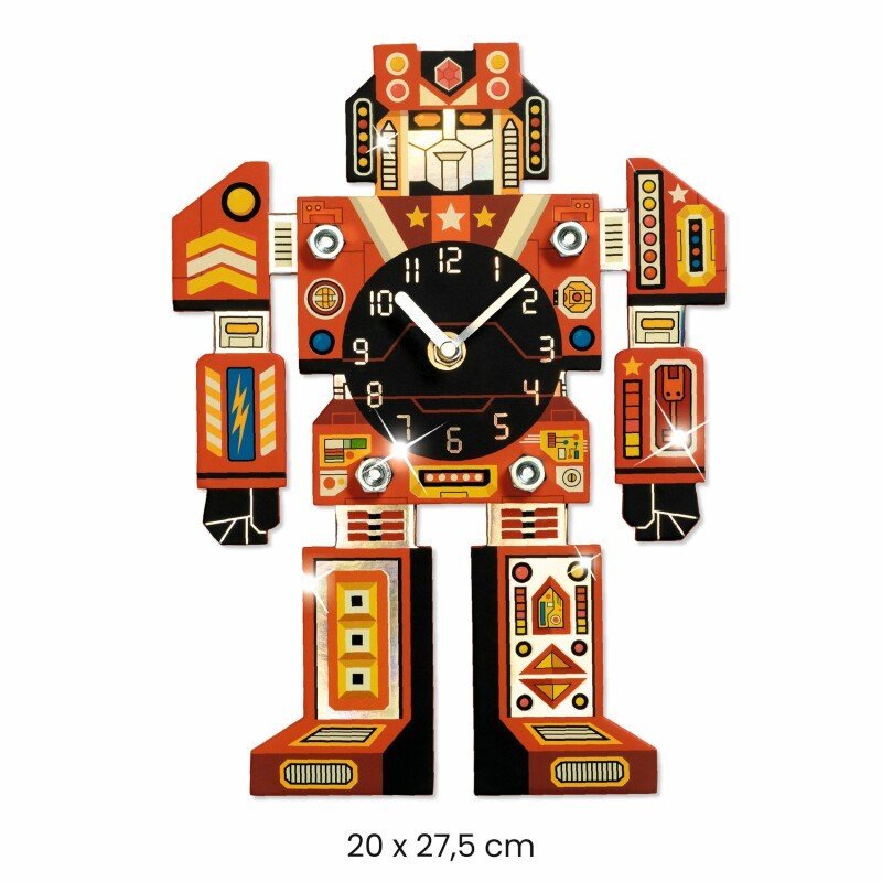 DJECO - Pasidaryk pats - Laikrodis - Robotas - LE KUKU