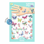 DJECO - Tatuiruotės - Drugeliai (50+ tatuiruočių) - LE KUKU