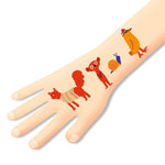 Djeco - Tatuiruotės - Linksmi gyvūnai (50+ tatuiruočių) - LE KUKU