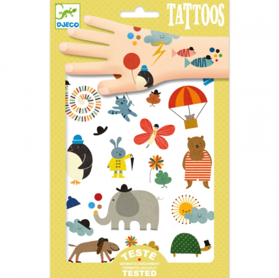 DJECO - Tatuiruotės - Maži mieli dalykai (50+ tatuiruočių) - LE KUKU