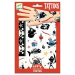 DJECO - Tatuiruotės - Piratai (50+ tatuiruočių) - LE KUKU