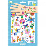 DJECO Tatuiruotės - Vaivorykštė (50+ tatuiruočių) - LE KUKU