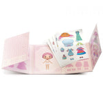 DJECO - Tinyly - Daugkartiniai lipdukai - Miss Lilypink - LE KUKU