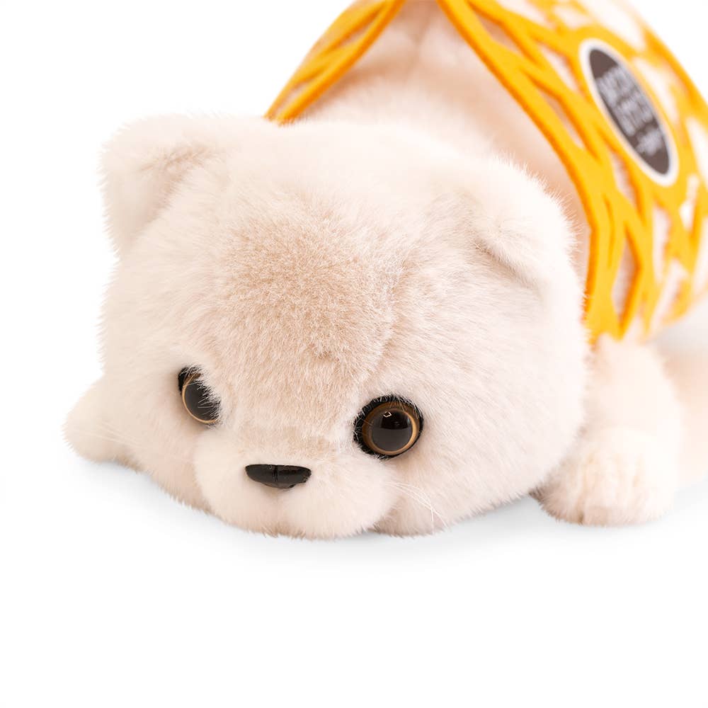 Milo & Millie pliušinis žaislas, Milo baltasis katinas (35 cm) — nuo 0 m.