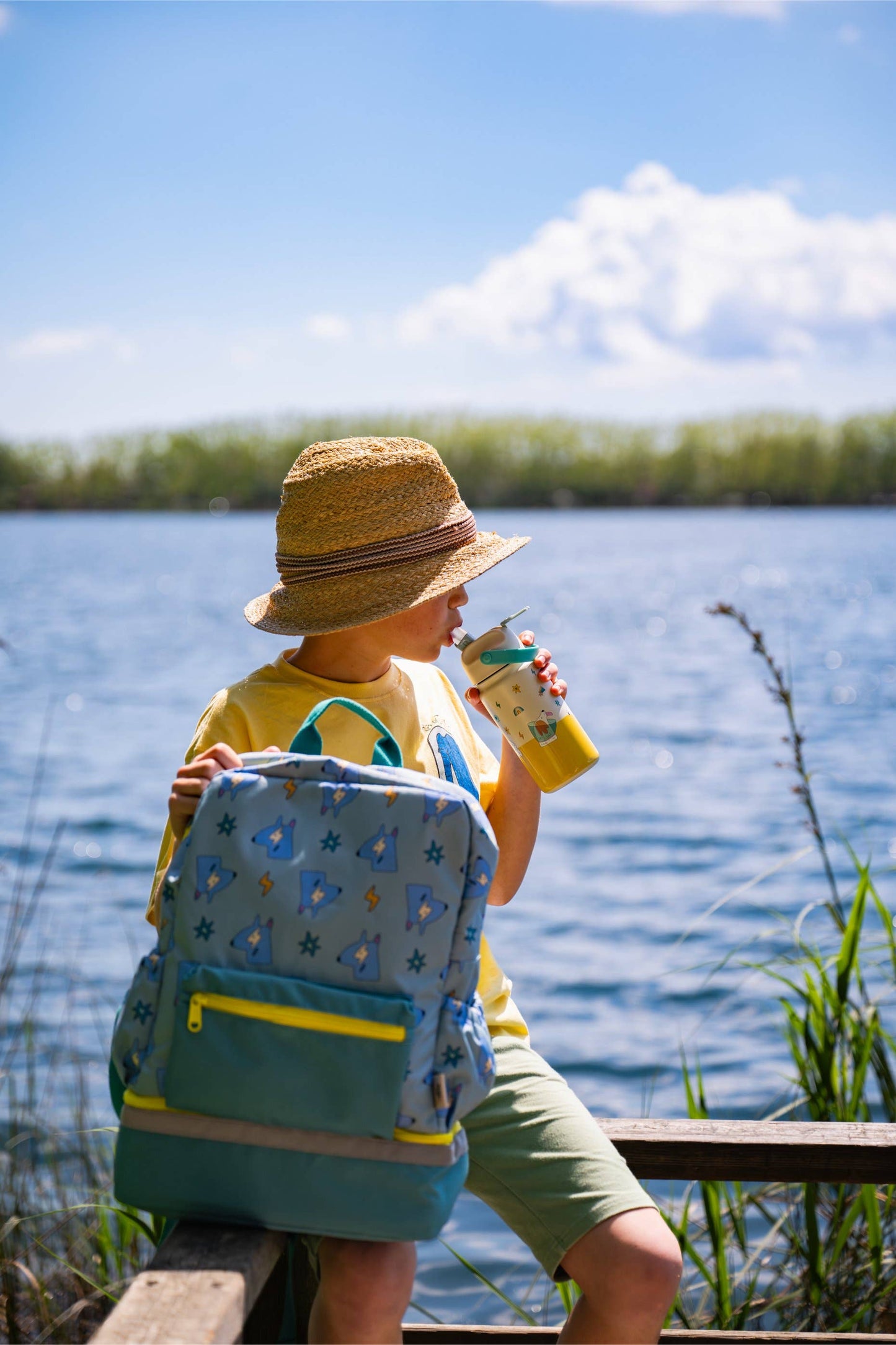 The Cotton Cloud - kuprinė į mokyklą - A4 Backpack Funky Dogs