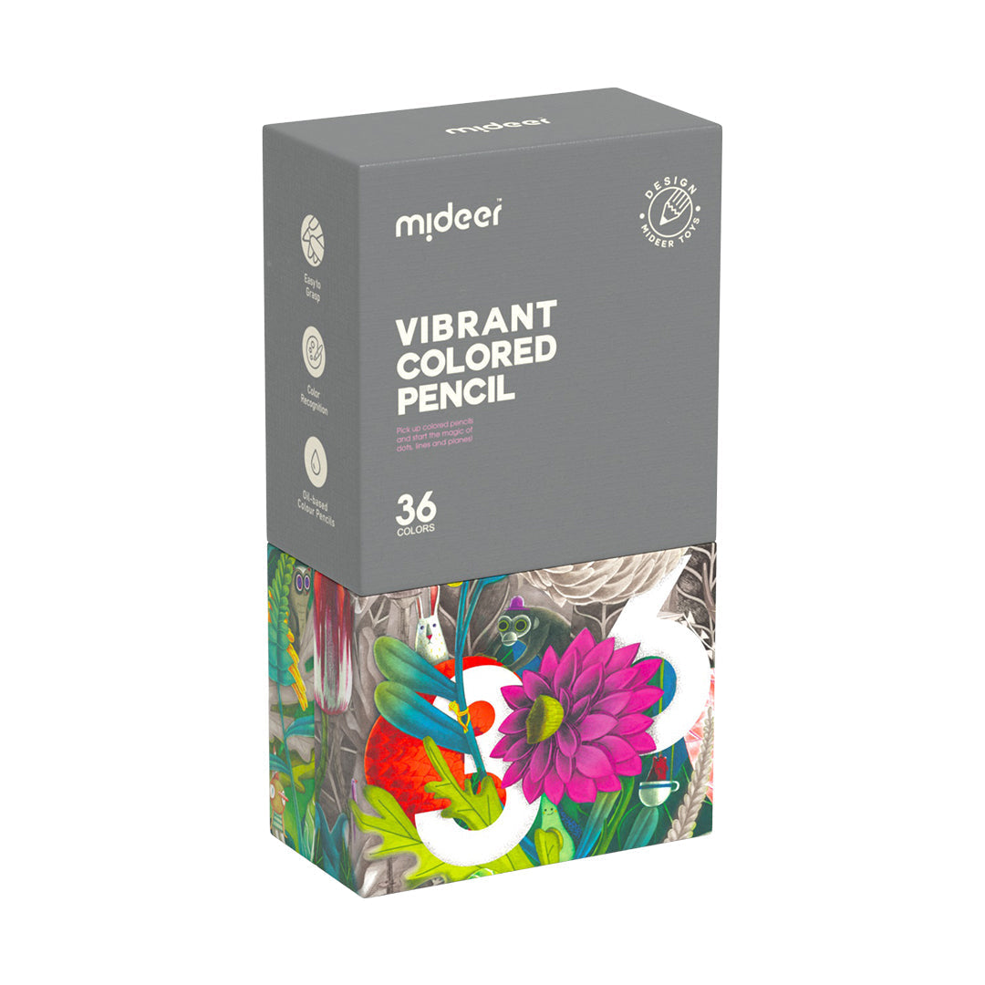 Mideer - Spalvoti pieštukai – 36 spalvos