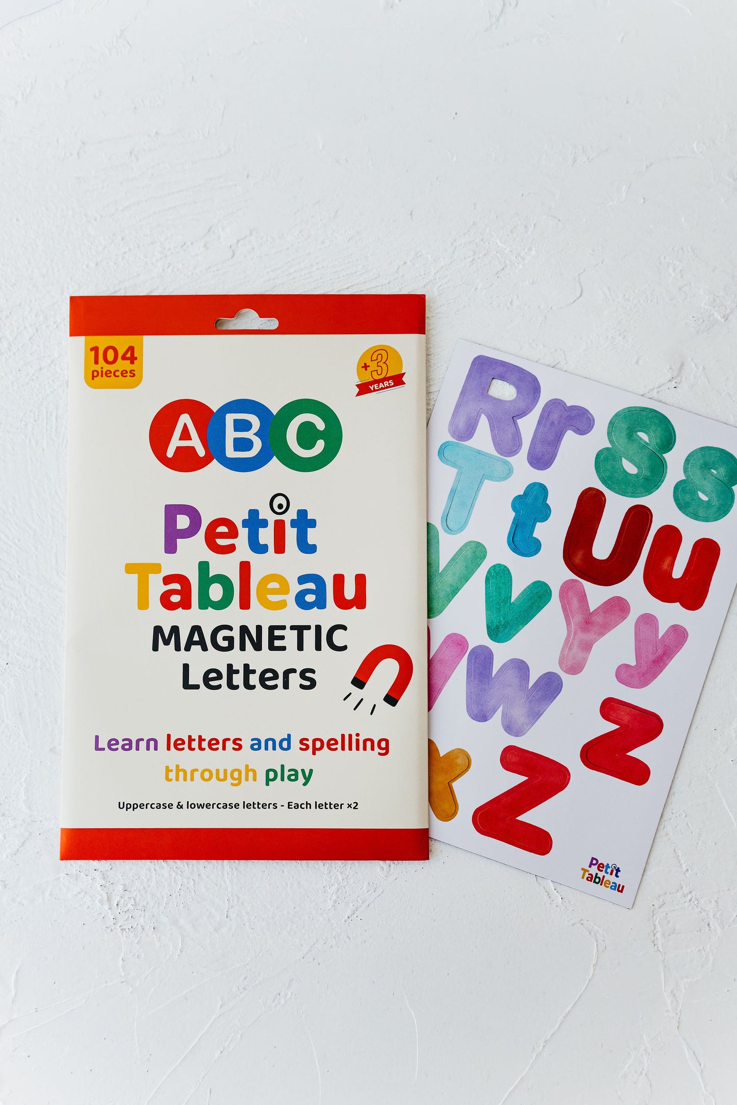 Magnetic board for children - Arche - Beige checkered