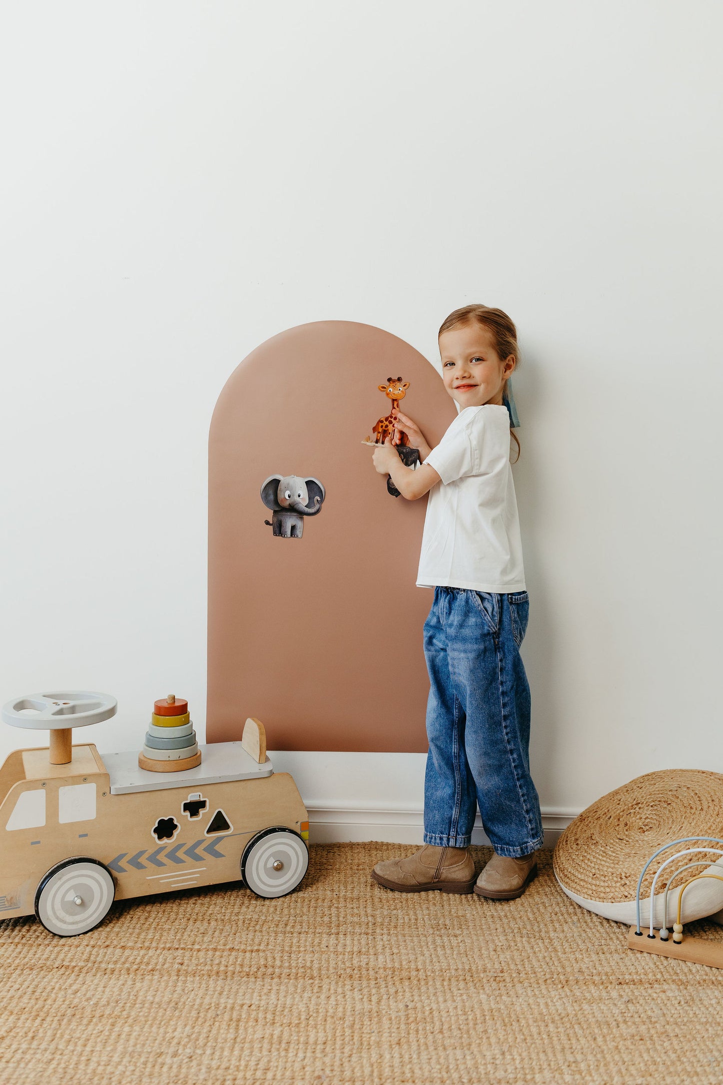 Magnetic board for children - Arche - Caramel