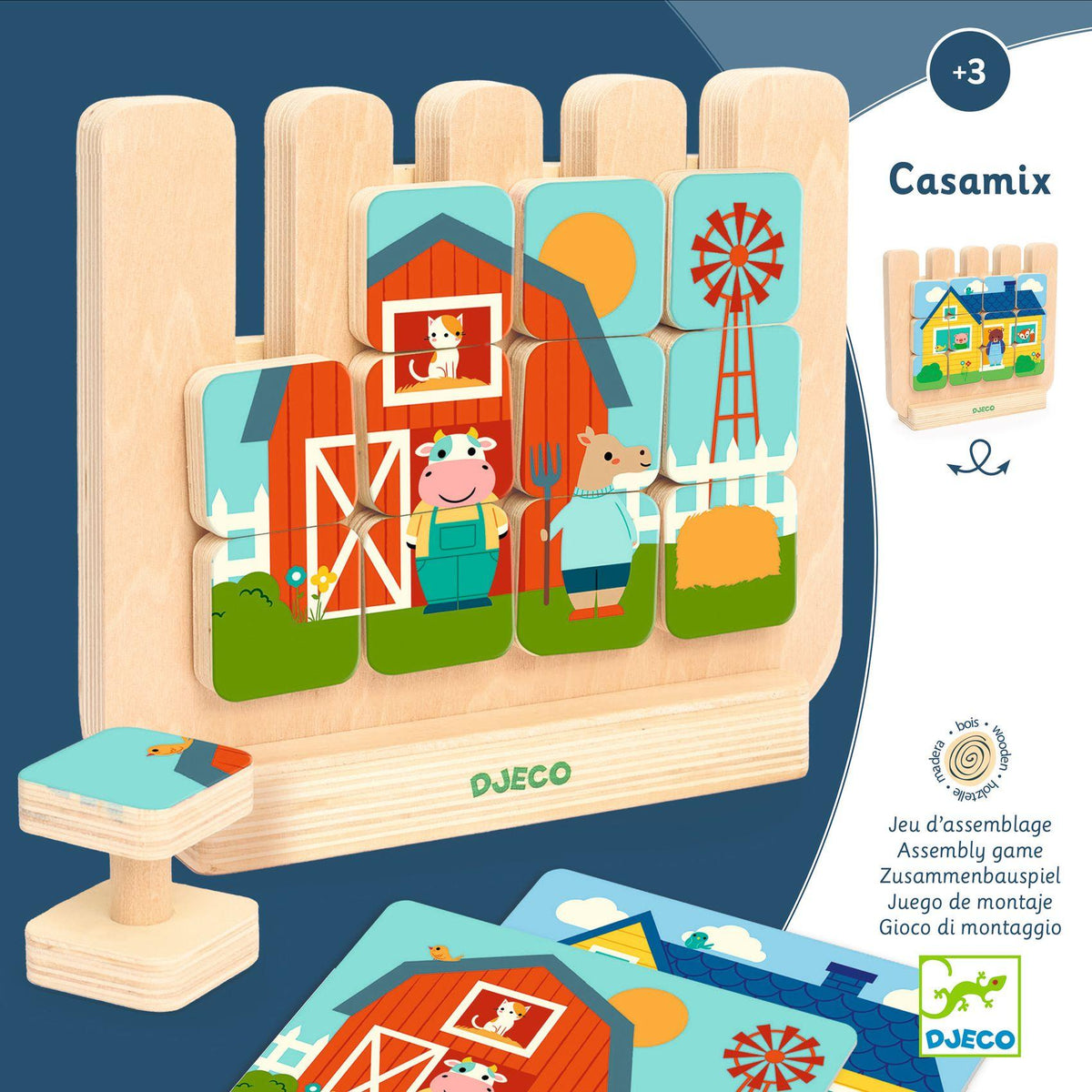 Edukacinis medinis žaidimas - Casamix - LE KUKU