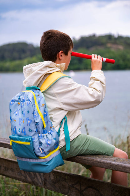 The Cotton Cloud - kuprinė į mokyklą - A4 Backpack Funky Dogs
