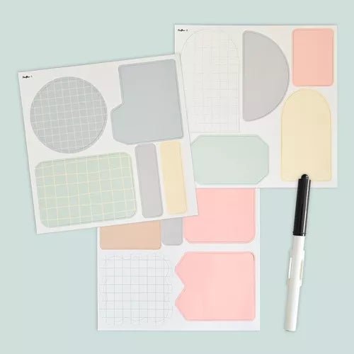 FERFLEX magnetai - Pense-bêtes magnétiques PASTEL - LE KUKU