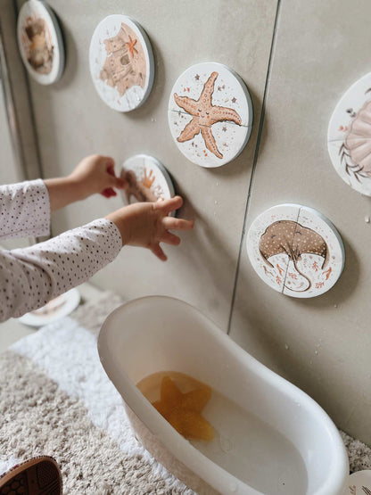 Plūduriuojanti vonios dėlionė vaikams - Bath buds