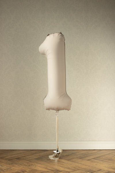 Folinis balionas - Skaičius 1, 86 cm - Matinis - LE KUKU