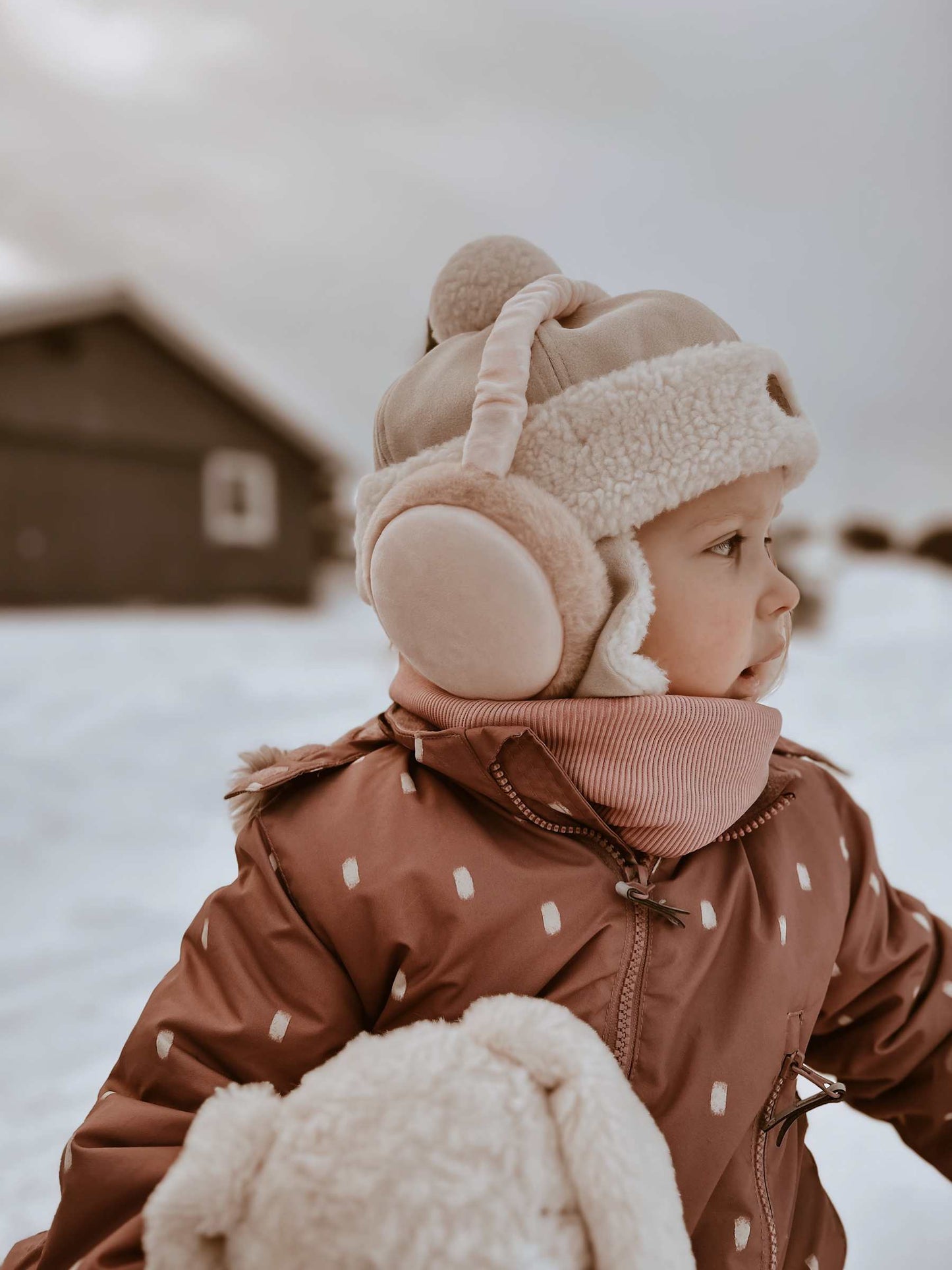 Vaikiškos ausinės „Blush“