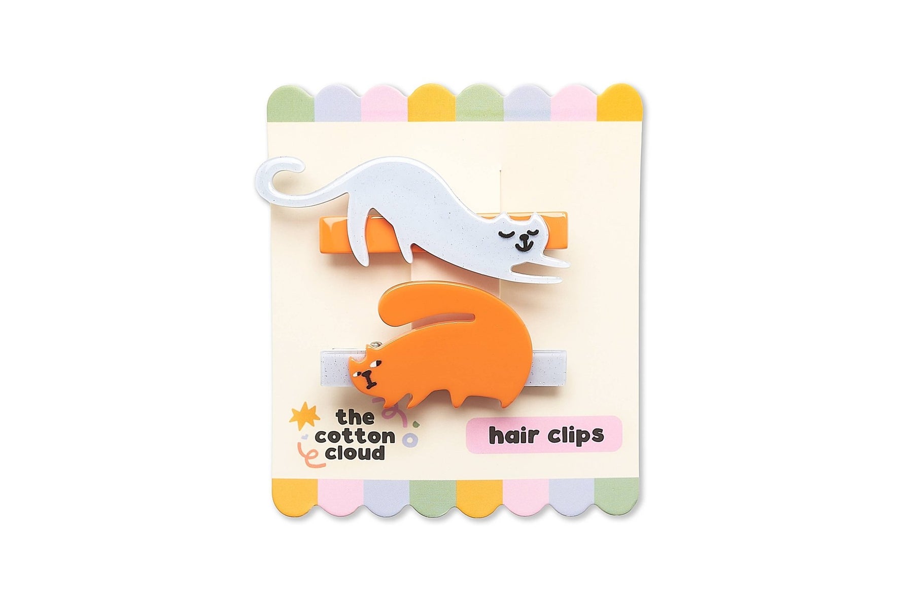Hair Pins 3-Set Meowtiful Cats - LE KUKU