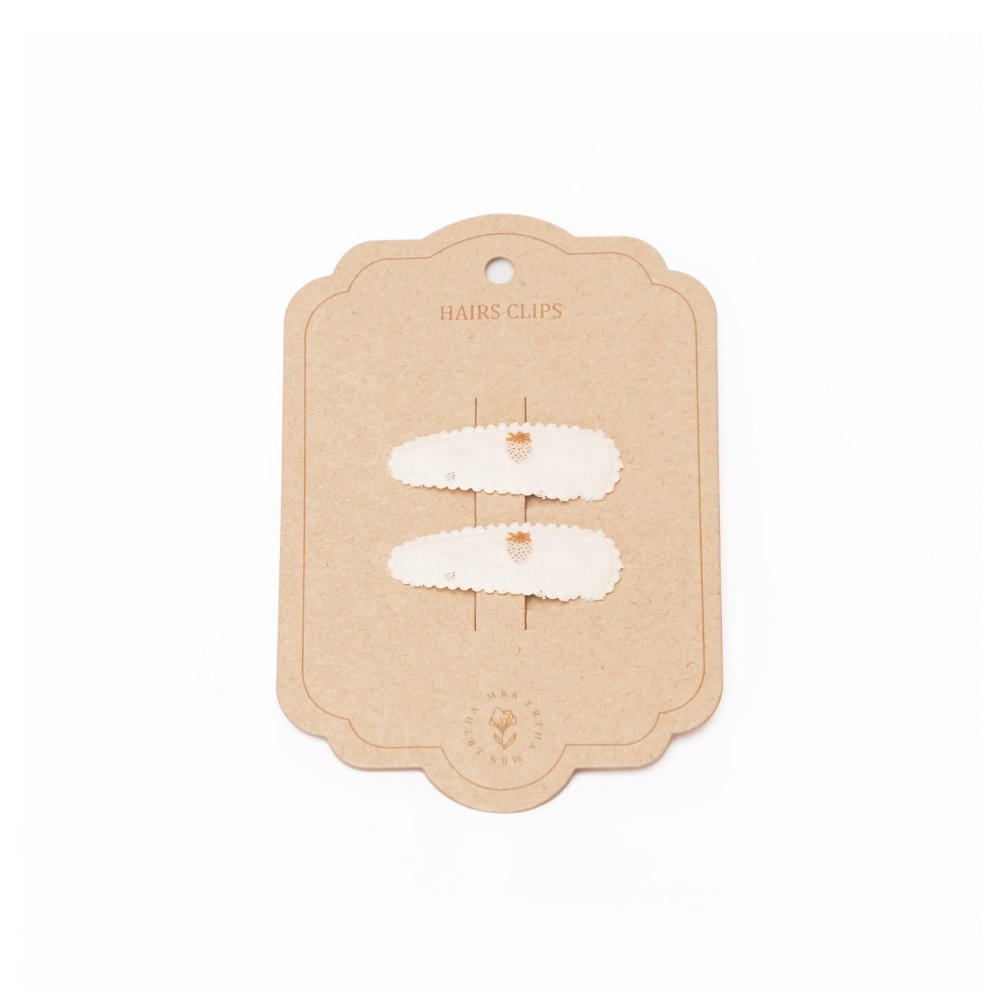 Plaukų segtukų rinkinys „Strawberries mood“