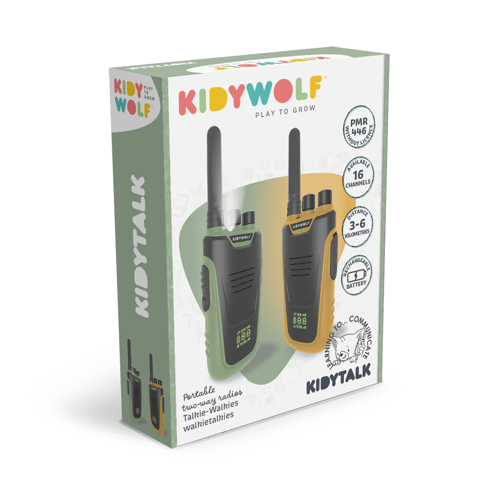 Kidywolf - racijų komplektas vaikams ir suaugusiems KIDYTALK-GO - LE KUKU