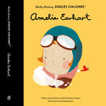 Knyga - Mažų žmonių DIDELĖS SVAJONĖS - AMELIA EARHART - LE KUKU