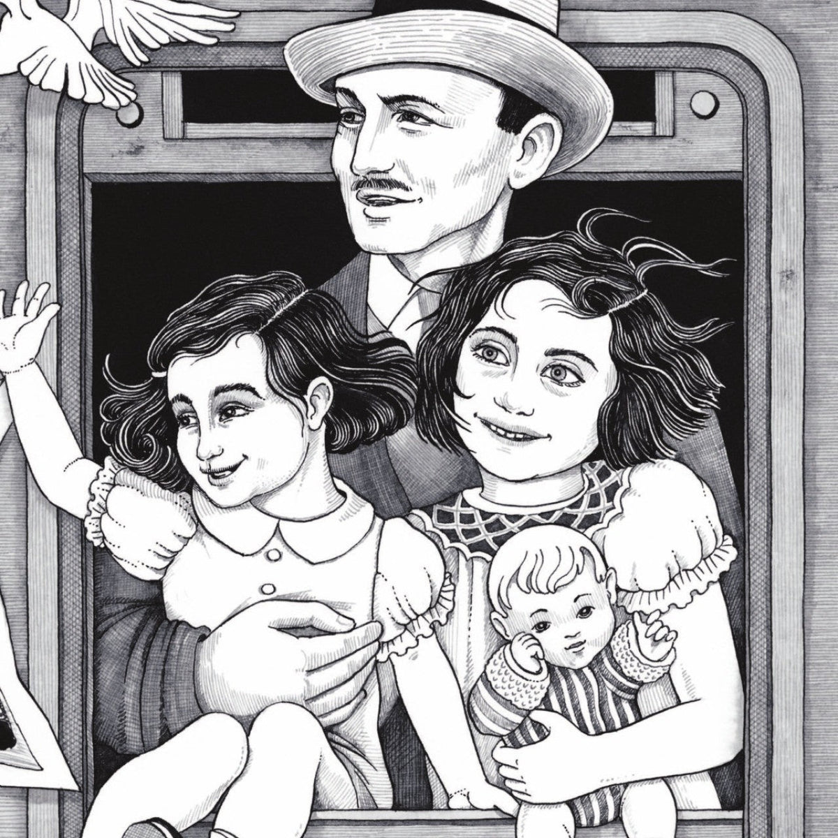 Knyga - Mažų žmonių DIDELĖS SVAJONĖS - ANNE FRANK - LE KUKU