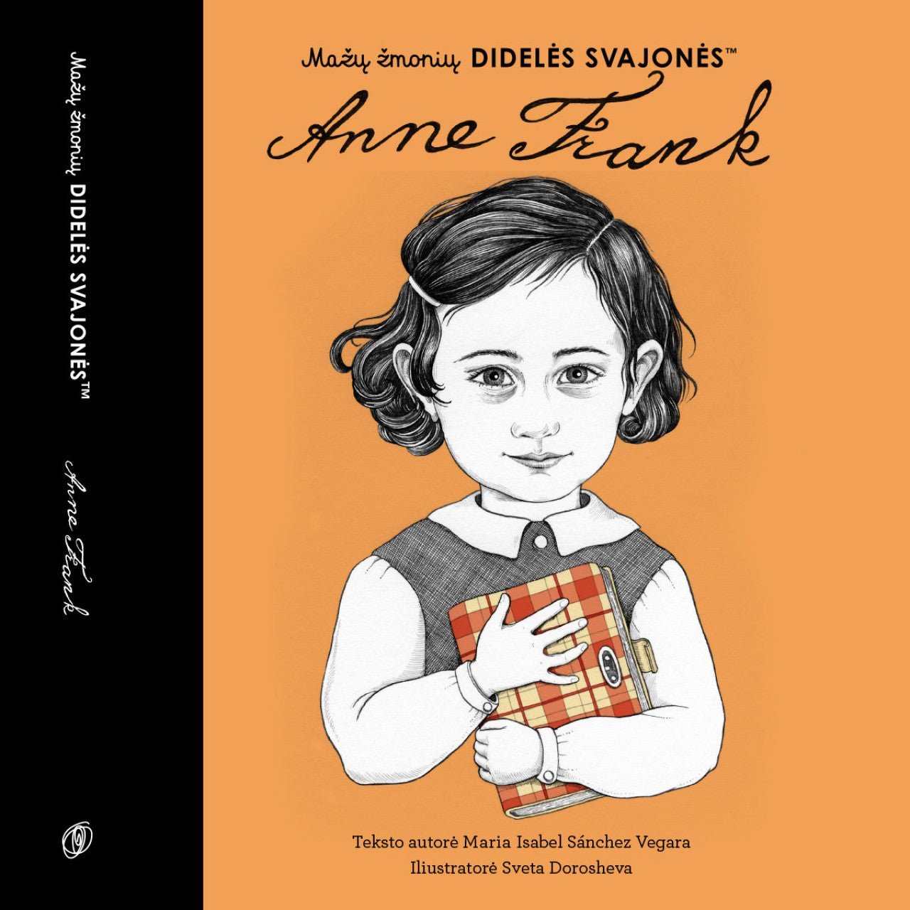 Knyga - Mažų žmonių DIDELĖS SVAJONĖS - ANNE FRANK - LE KUKU