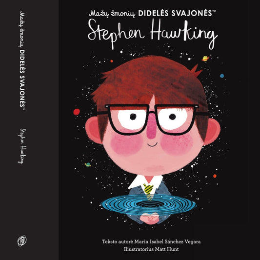 Knyga - Mažų žmonių DIDELĖS SVAJONĖS - STEPHEN HAWKING - LE KUKU