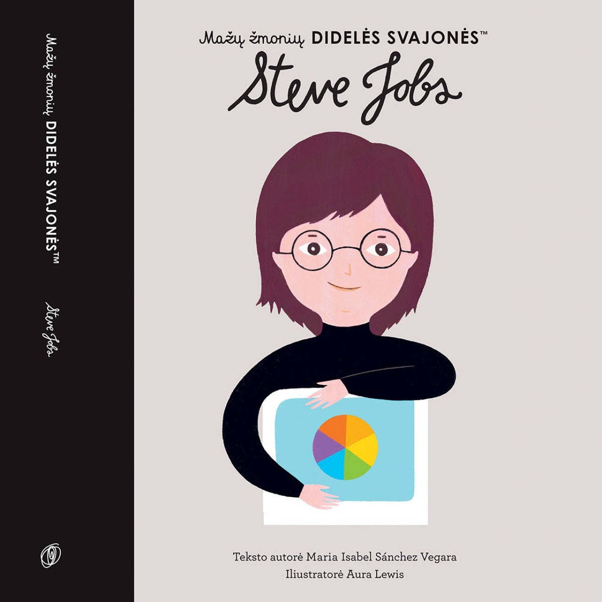 Knyga - Mažų žmonių DIDELĖS SVAJONĖS - STEVE JOBS - LE KUKU