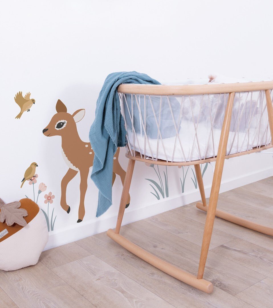 LILIPINSO sienų lipdukai - JÖRO - Grand sticker / Pretty Fawn - LE KUKU