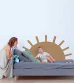 LILIPINSO sienų lipdukai - SUNNY - Sticker mural / Sun - LE KUKU