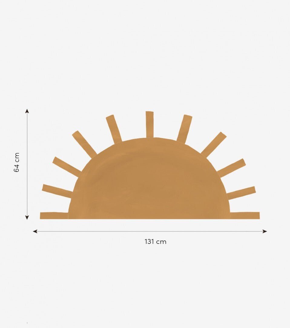 LILIPINSO sienų lipdukai - SUNNY - Sticker mural / Sun - LE KUKU
