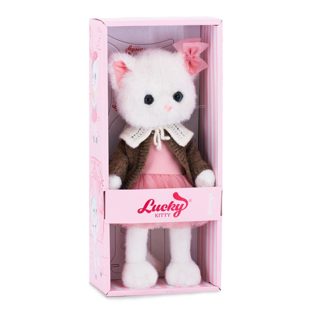 Lucky Kitty - Pliušinis kačiukas - „Cozy Night“ - 38 cm | 3+ m. - LE KUKU