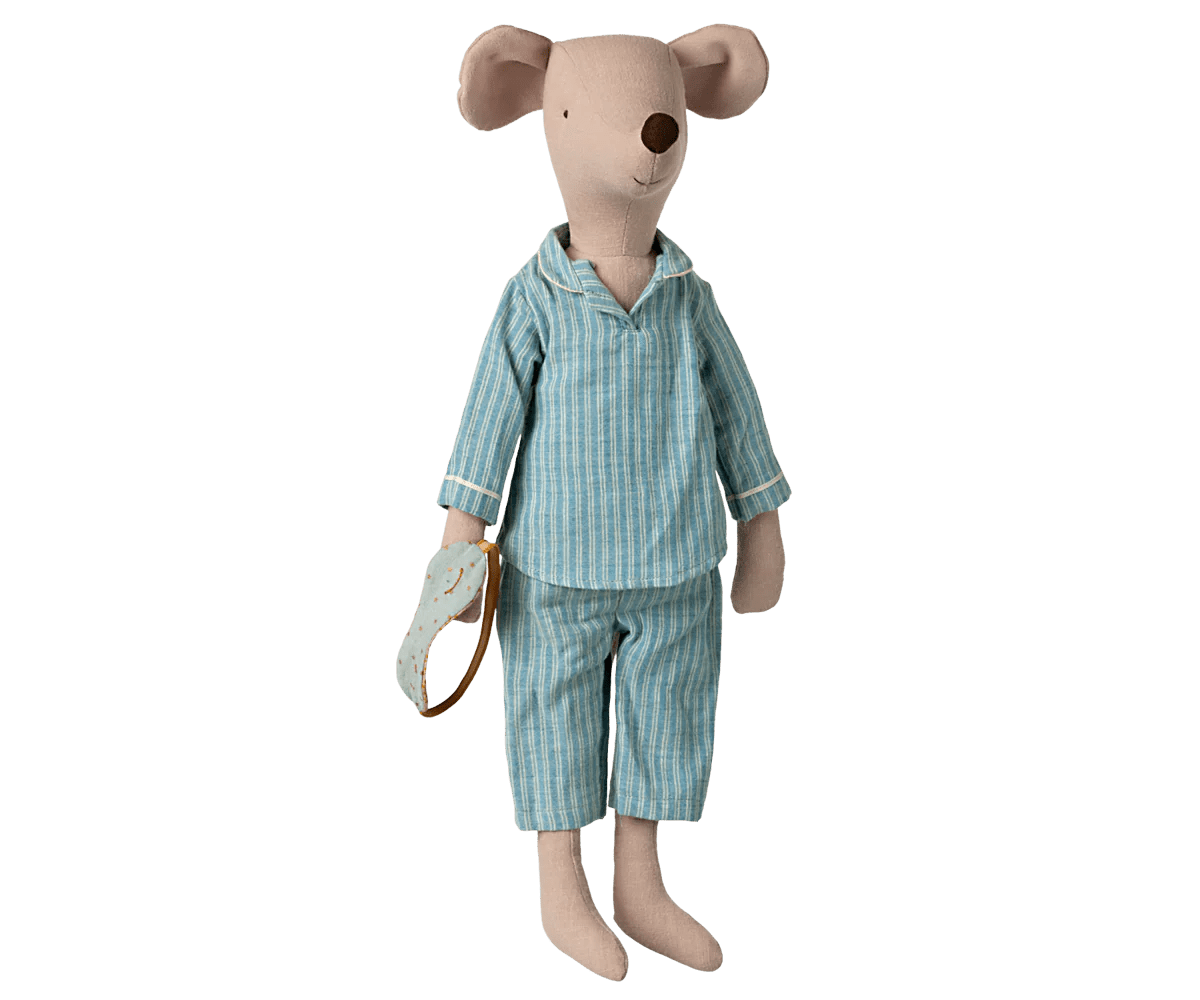 Maileg - didysis peliukas „Maxi Mouse“ su pižama - LE KUKU