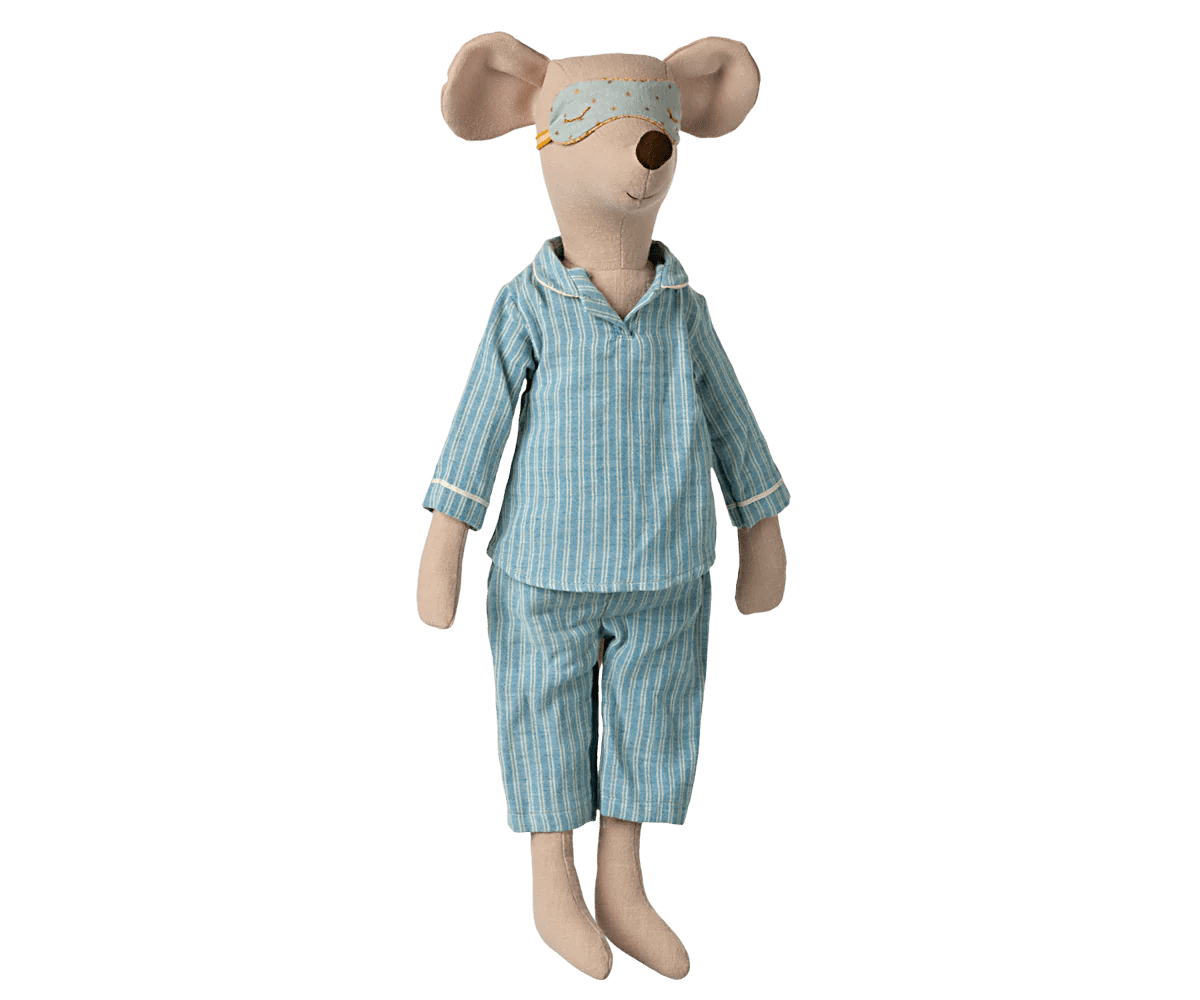 Maileg - didysis peliukas „Maxi Mouse“ su pižama - LE KUKU