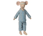 Maileg - Medium peliukas su pižama - 33 cm | Pyjamas - LE KUKU