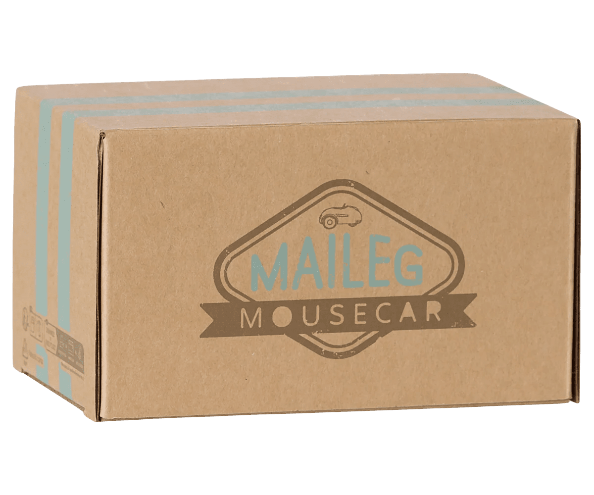 Maileg - Metalinis automobilis pelytėms – Mint | Car, Mouse - LE KUKU