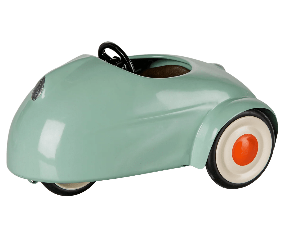 Maileg - Metalinis automobilis pelytėms – Mint | Car, Mouse - LE KUKU
