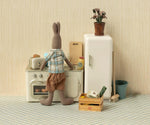 Maileg - Miniature šaldytuvas - Off White | Fridge Miniature - LE KUKU