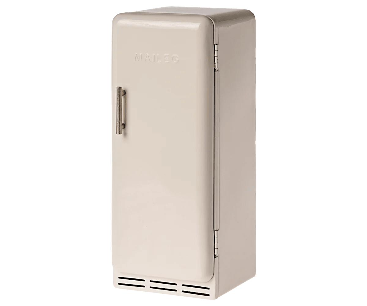 Maileg - Miniature šaldytuvas - Off White | Fridge Miniature - LE KUKU