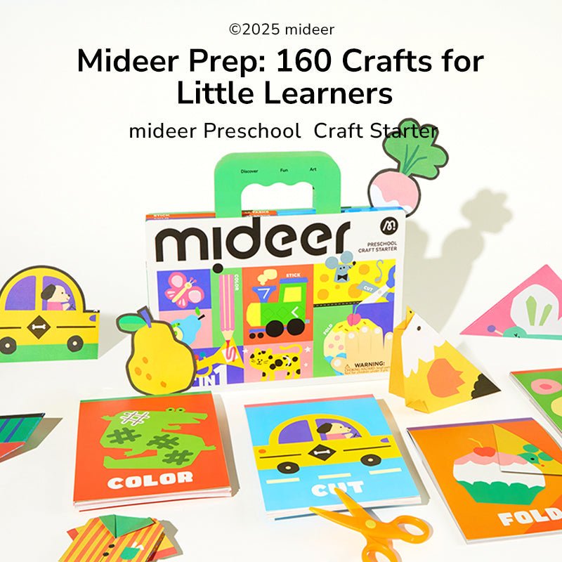 Mideer - 4in1 Įgūdžių lavinimo rinkinys priešmokyklinukui - LE KUKU