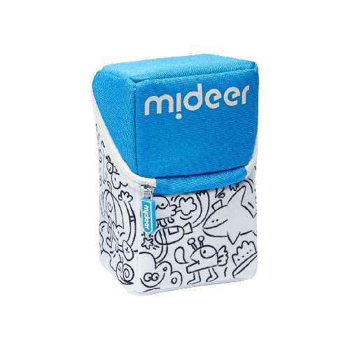 Mideer - Akriliniai markeriai su teptukiniu antgaliu spalvinimo dėkle - 24 spalvos - LE KUKU